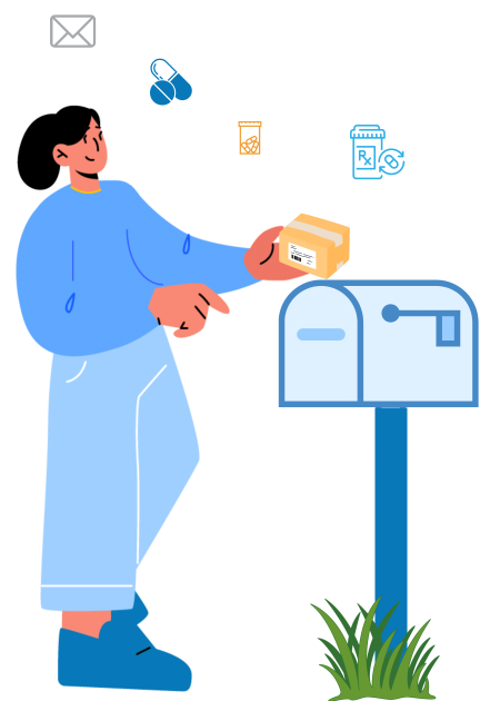 a woman getting the mail micro merchant systems